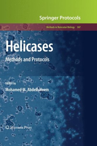 Helicases: Methods and Protocols (Methods in Molecular Biology)