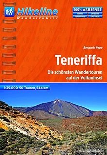 Hikeline Wanderführer Teneriffa 1:35 000, wasserfest und reißfest. GPS Track zum Download