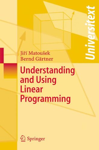 Understanding and Using Linear Programming - Jiri Matousek Bernd Gärtner Kartoniert (TB)