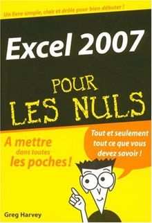 Excel 2007 pour les nuls