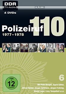 Polizeiruf 110 - Box 6: 1977-1978 (DDR TV-Archiv) [4 DVDs] von Hans-Joachim	Hildebrandt, Manfred	Mosblech | DVD | Zustand sehr gut