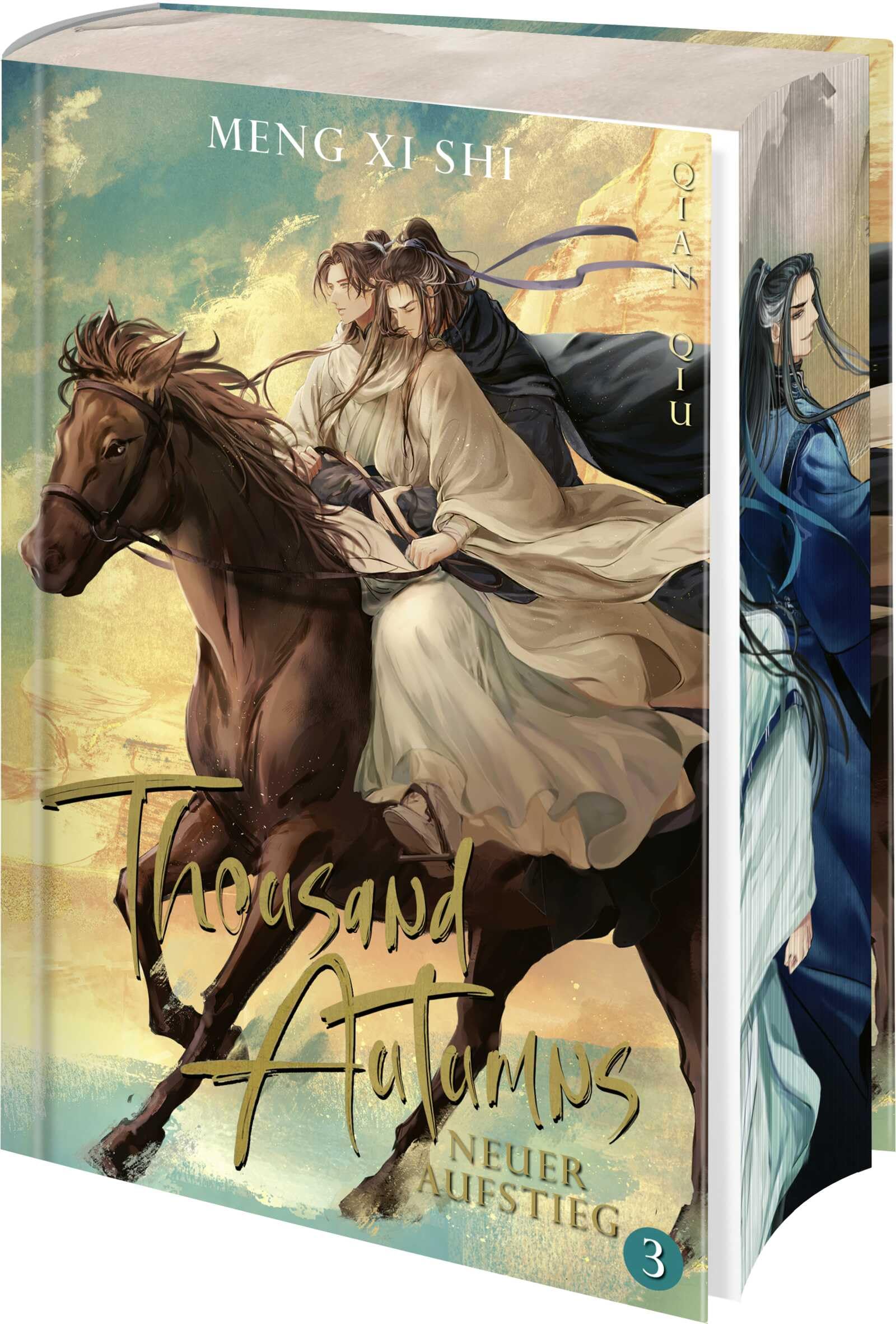 Thousand Autumns. Buch 3: Neuer Aufstieg | Band 3 der chinesischen Boys Love endlich auf Deutsch! Streng limitierte Erstauflage mit Farbschnitt (Qian Qiu, Band 3)