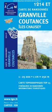 Granville-Coutances 1 : 25 000: Îles chausey