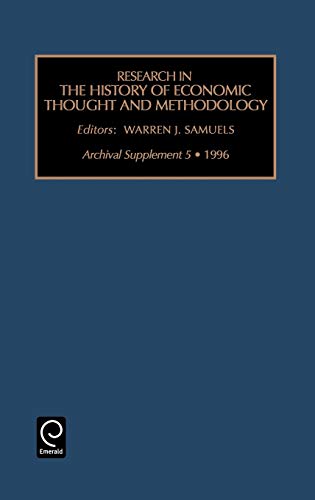 Research in the History of Economic Thought and Methodology: Archival Supplement 5