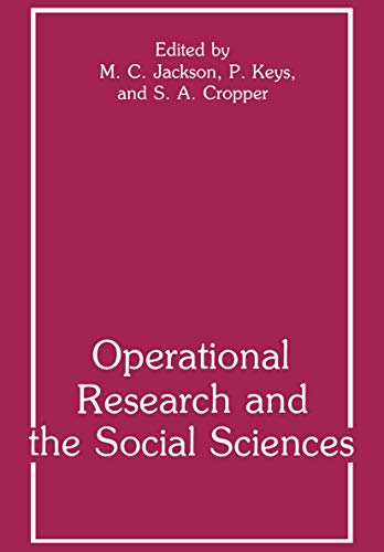 Operational Research and the Social Sciences