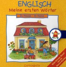 Englisch: Meine ersten Wörter: Zu Hause: Bild-Wörterbuch mit 64 Memo-Karten