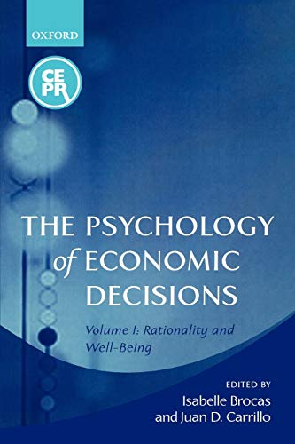 The Psychology of Economic Decisions Vol. 1