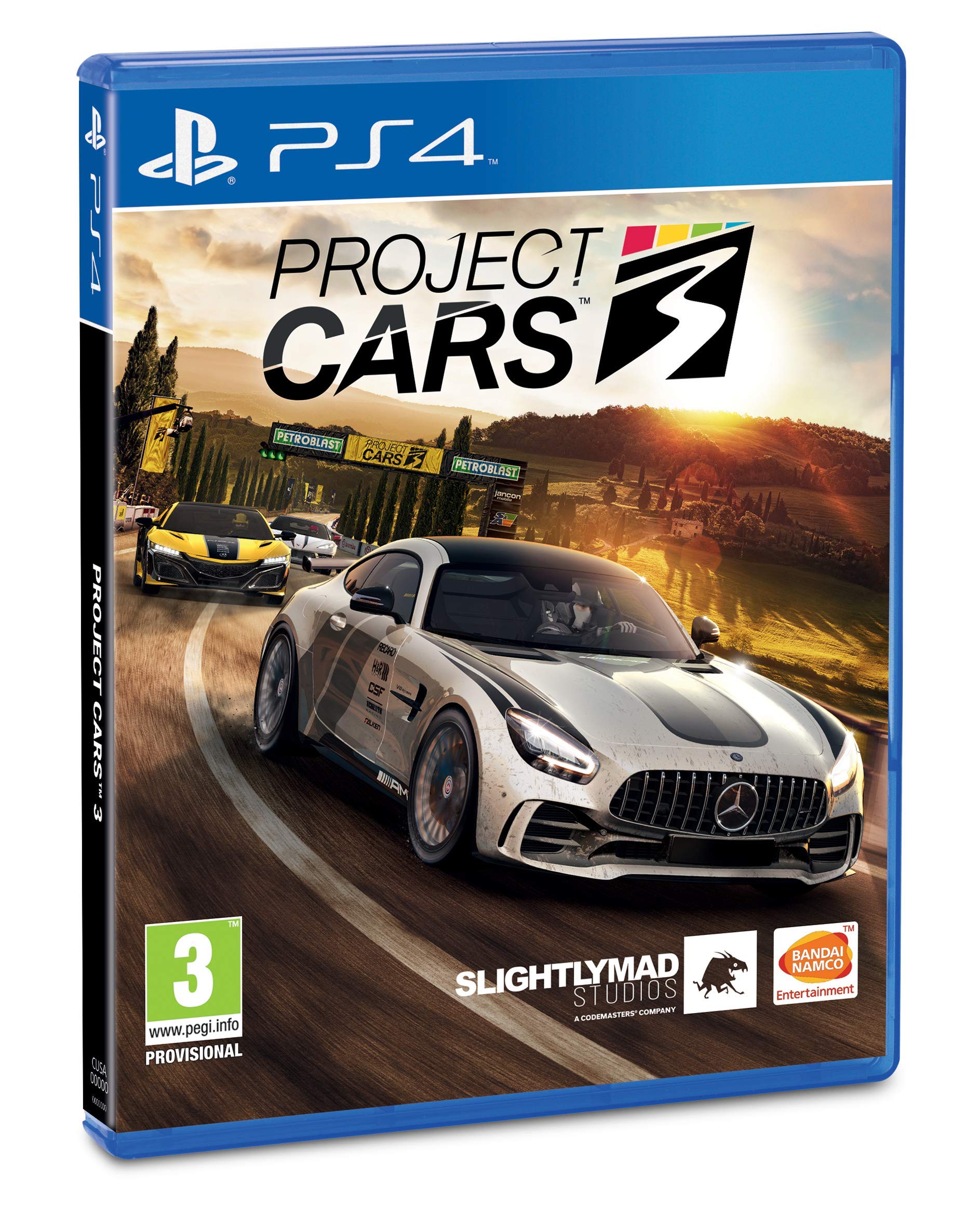 Jeu vid&eacute;o PlayStation 4 Bandai Namco Project Cars 3
