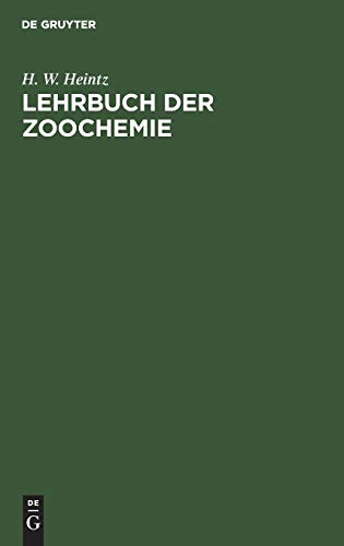 Lehrbuch der Zoochemie