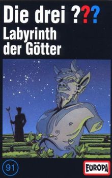 Die drei Fragezeichen - Folge 91: Labyrinth der Götter [Musikkassette] von Die Drei ???  91 | CD | Zustand gut