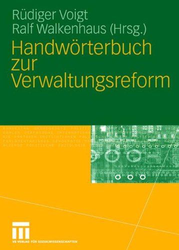 Handwörterbuch zur Verwaltungsreform
