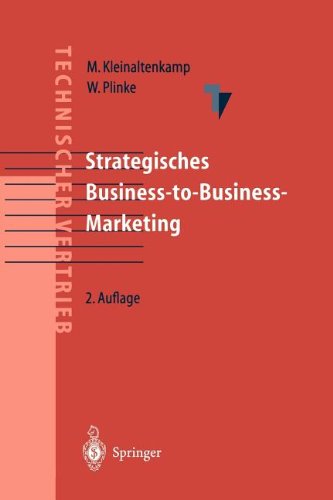 Strategisches Business-to-Business-Marketing (German Edition)