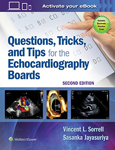 Questions Tricks and Tips for the Echocardiography Boards - Vincent L Sorrell Sasanka Jayasuriya Kartoniert (TB)