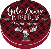Gute Laune in der Dose. 25 Zeit-Gutscheine: Gutscheine in der Dose
