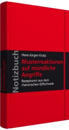 Notizbuch Musterreaktionen auf mündliche Angriffe