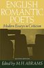 English Romantic Poets: Modern Essays in Criticism (Galaxy Book; Gb35, Band 35)