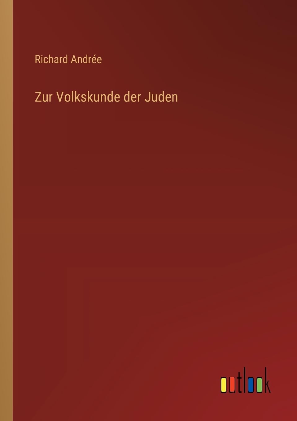Zur Volkskunde der Juden