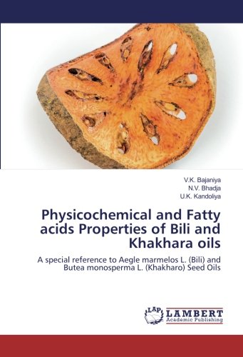 Physicochemical and Fatty acids Properties of Bili and Khakhara oils: A special reference to Aegle marmelos L. (Bili) and Butea monosperma L. (Khakharo) Seed Oils