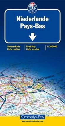Kümmerly & Frey Karten, Niederlande (International Road Map)