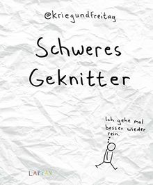 Schweres Geknitter: Cartoons und Collagen von @KriegundFreitag