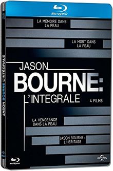 Jason Bourne - L'Intégrale - [Edition Limitée - Boitier Métal] - Intégrale Blu-Ray 1 à 4