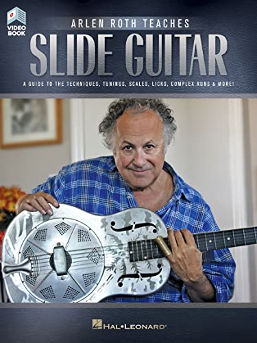 Arlen Roth Teaches Slide Guitar (Book/Online Video): Book with Online Video Lessons