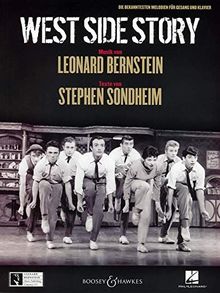 West Side Story (D): Die bekanntesten Melodien. Gesang und Klavier.