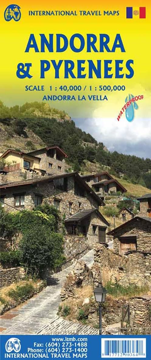 Andorra & Pyrenees: 1:500000 / 1:40000