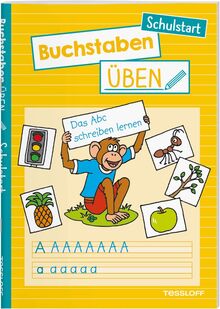 Buchstaben üben. Schulstart: Das Abc schreiben lernen