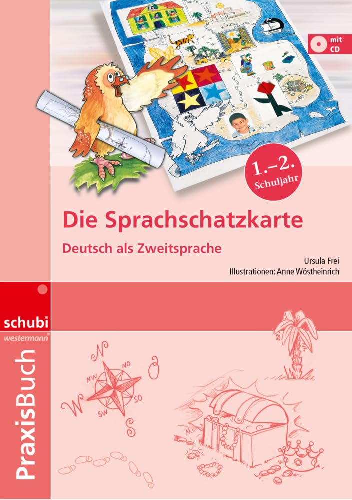 Die Sprachschatzkarte: Deutsch als Zweitsprache Praxisbuch (Praxisbücher Deutsch als Zweitsprache: Sprachschatzkiste & Sprachschatzkarte)