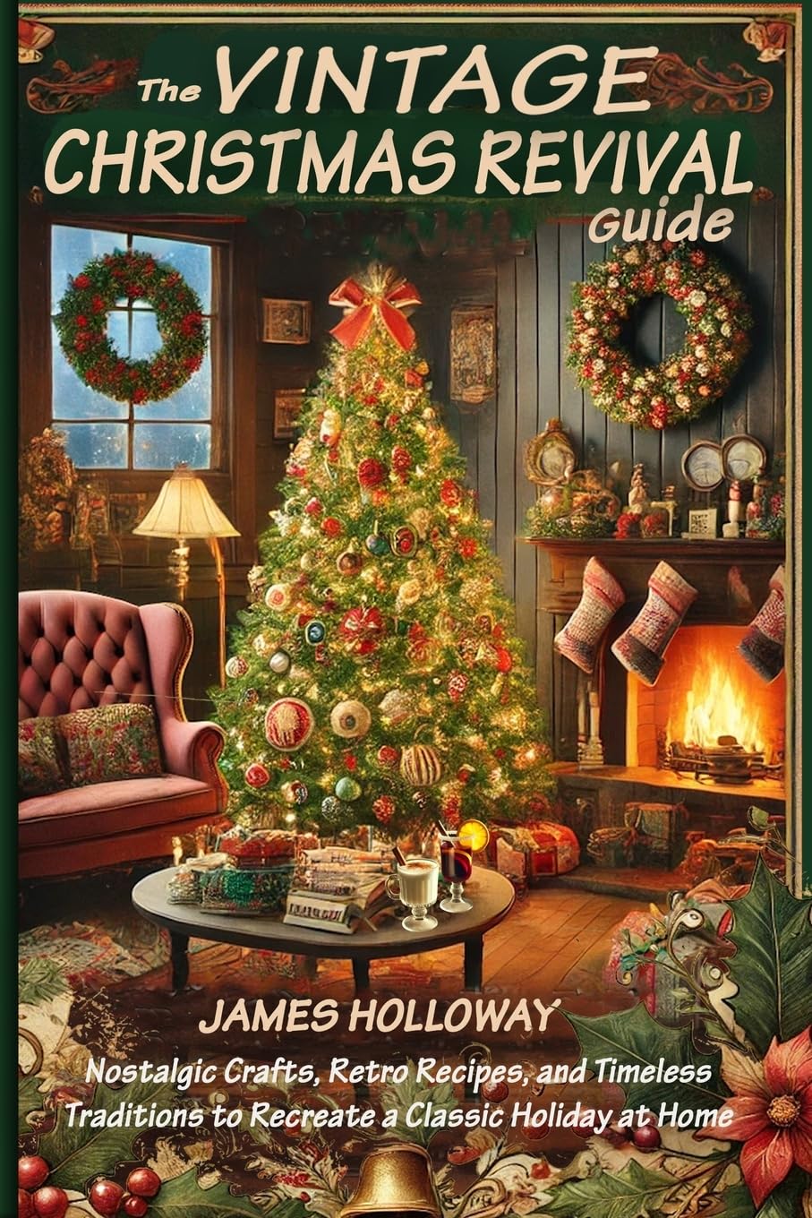 James Holloway The Vintage Christmas Revival Guide, Nostalgic Crafts, Retro Recipes, And Timeless Traditions To Recreate A Classic Holiday At Home