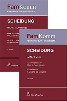 Scheidung: Band I: ZGB und Band II: Anhänge (FamKomm)