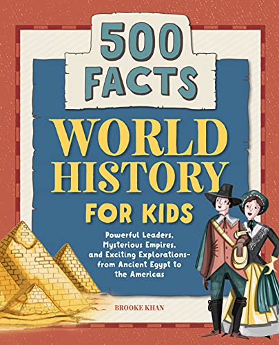 Brooke Khan World History For Kids, 500 Facts (History Facts For Kids)