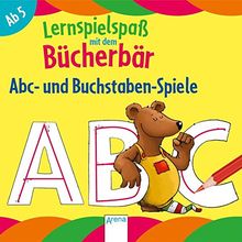 Abc- und Buchstaben-Spiele. Lernspielspaß mit dem Bücherbär