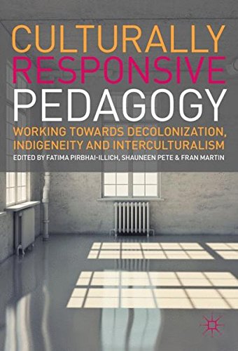 Culturally Responsive Pedagogy: Working towards Decolonization, Indigeneity and Interculturalism