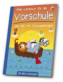 Vorschulbuch ABC, Schwungübungen, Wörter