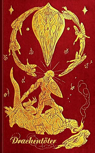 Drachentöter (Notizbuch): Notizbuch, Notebook, Vintage, Old Fashion, Siegfried, Klassiker, Edel, Design, Einschreibbuch, Tagebuch, Diary, Notes, ... Arbeit,] bestseller, Antik Label Cover