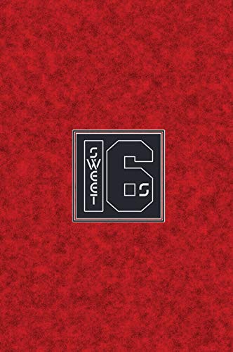 Sweet 16s: Hardcover Rap Notebook Journal For Rappers, Lyrics and Hip Hop Heads - 112 pages and 7x10 Songwritering Journal - Cool Red Book