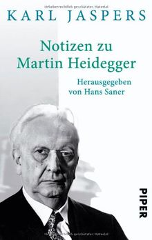 Notizen zu Martin Heidegger