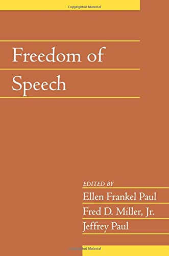 Freedom of Speech (Social Philosophy and Policy)