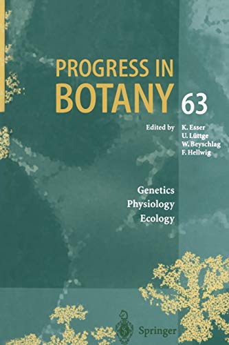 Progress in Botany: Genetics Physiology Ecology (Progress in Botany, 63, Band 63)