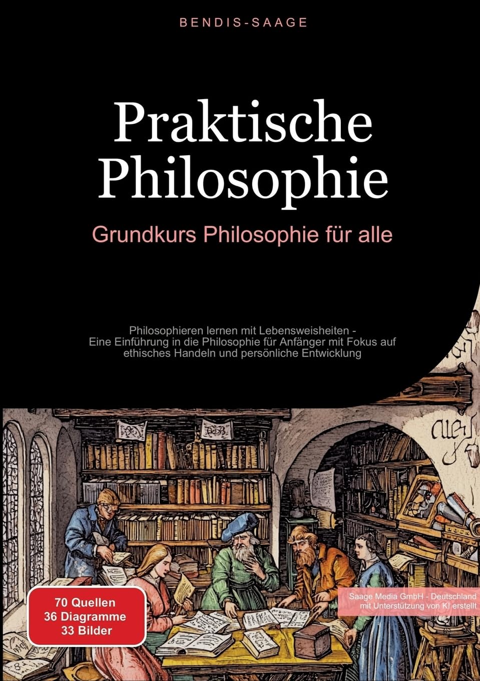 Praktische Philosophie: Grundkurs Philosophie für alle: Philosophieren lernen mit Lebensweisheiten - Eine Einführung in die Philosophie für Anfänger ... ethisches Handeln und persönliche Entwicklung