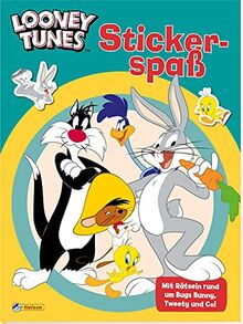 Looney Tunes: Stickerspaß: Mit mehr als 50 bunten Stickern und lustigen Rätseln! | (ab 3 Jahren)