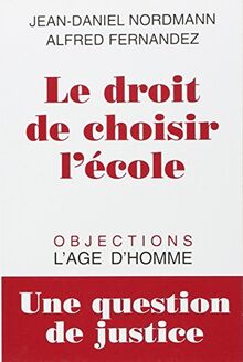 Le droit de choisir l'école