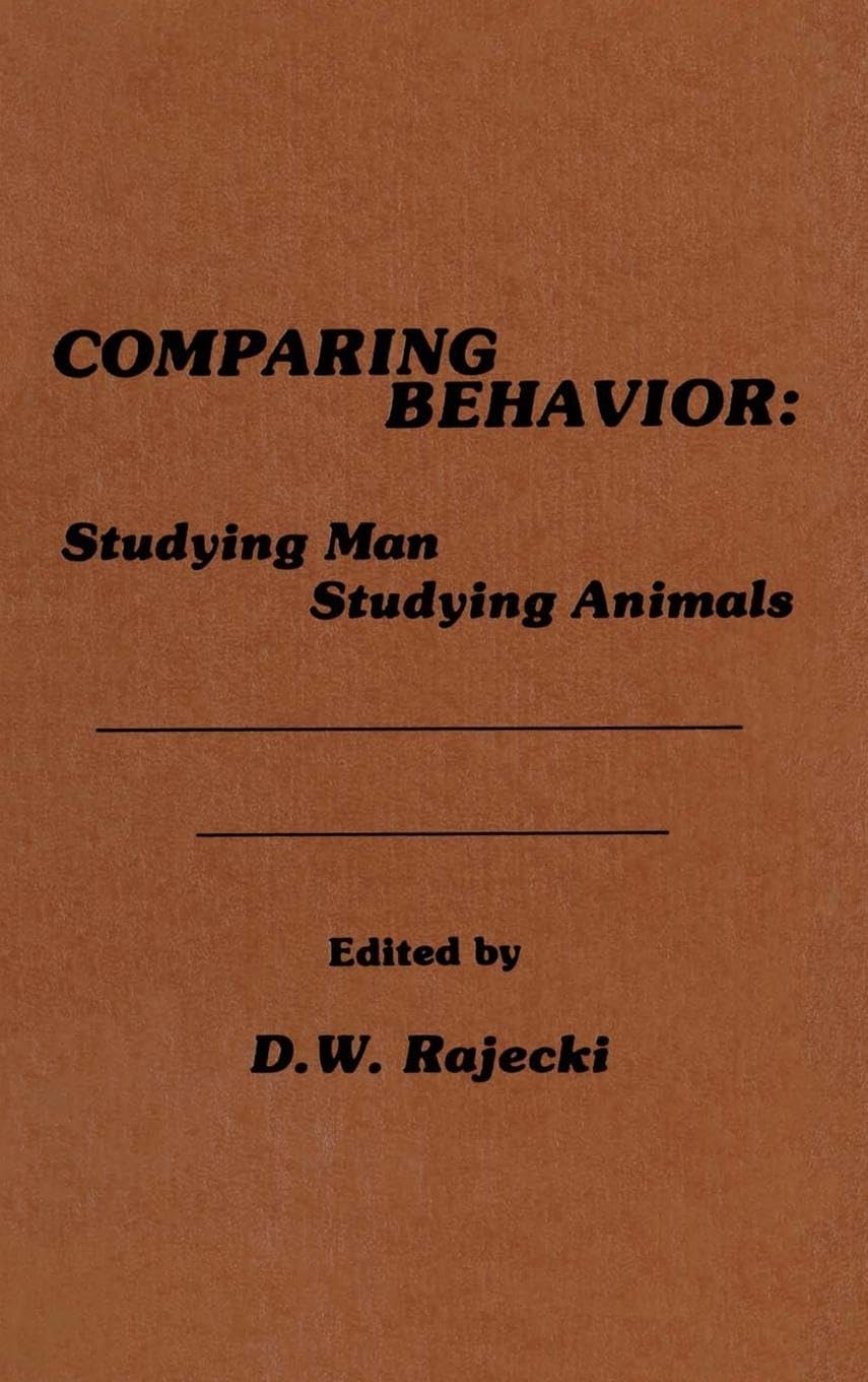 unbekannt Comparing Behavior, Studying Man Studying Animals
