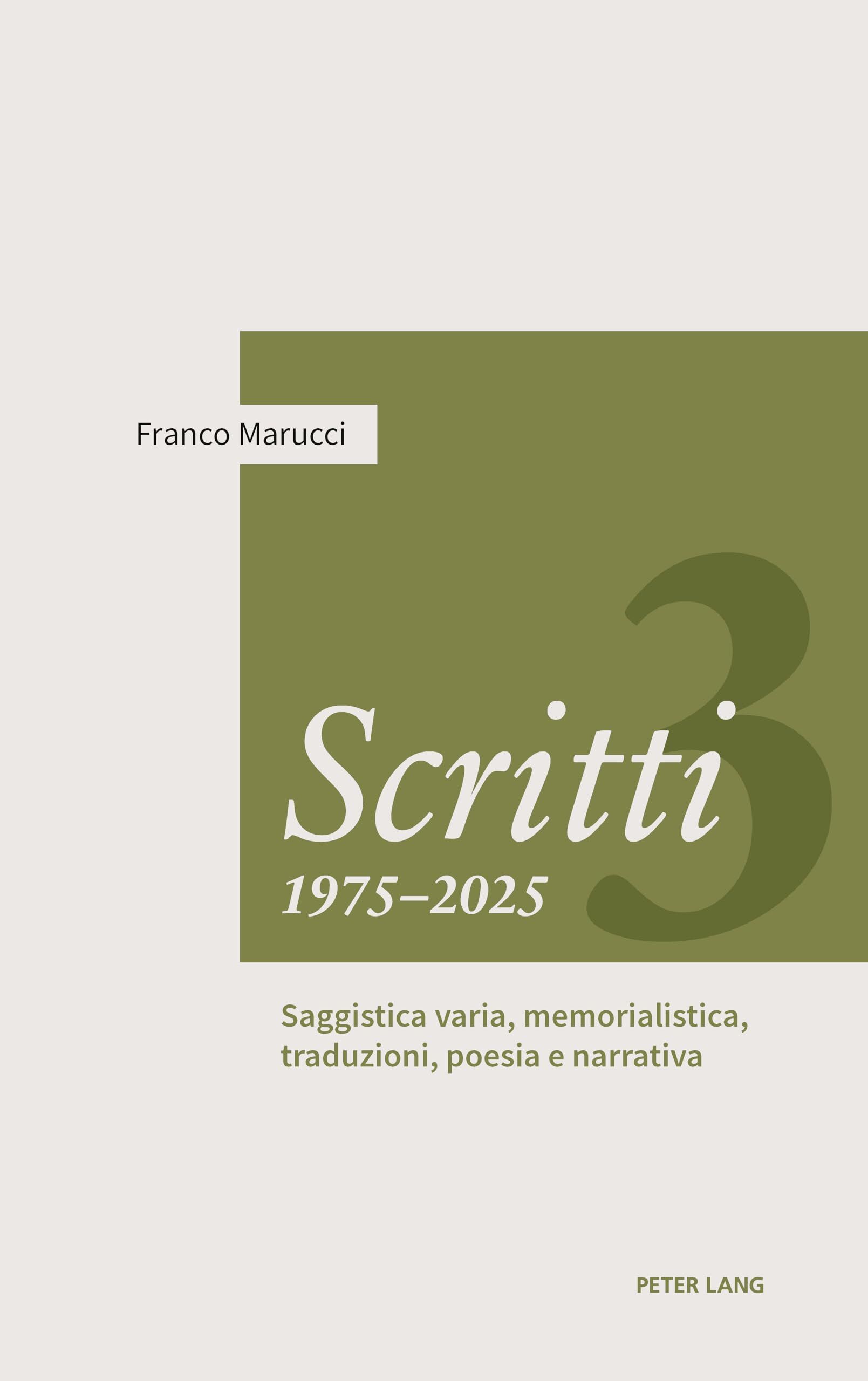 Scritti 1975-2025