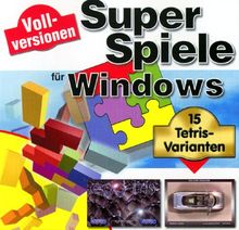 Die besten Spiele für Windows. 15 Tetris Varianten. CD- ROM für Windows 95/98  von München Mitcom