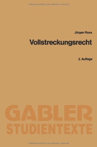 Vollstreckungsrecht (Gabler-Studientexte)