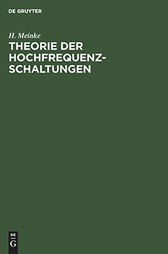 Theorie der Hochfrequenz-Schaltungen