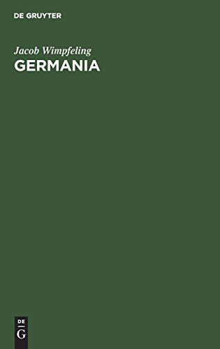 Germania: Ein Beitrag zur Frage nach der Nationalität des Elsasses und zur Vorgeschichte der Strassburger Universität